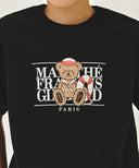 KIDS MARIN BEAR CLASSIC LOGO TEE IN BLACK