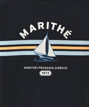 KIDS COASTAL AEROCOOL TEE IN NAVY image 4