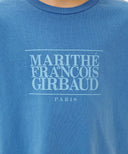 KIDS CLASSIC LOGO DYEING OVERSIZED TEE IN BLUE image 4