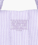 CLASSIC LOGO SEERSUCKER PADDING BAG IN PURPLE image 4