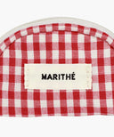 REGULAR LOGO MINI KEYRING POUCH IN RED image 4