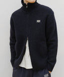 MARITHÉ SPORT COLOR BLOCK KNIT ZIP-UP IN NAVY image 4