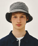 CLASSIC LOGO FLOWER BUCKET HAT IN WASHED BLACK image 4
