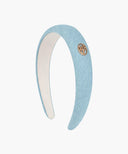 KIDS W CIRCLE LOGO HAIR BAND IN BLUE