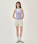 W LAYERED SLEEVELESS IN LAVENDER image 5