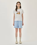 W AEROCOOL RESORT GRAPHIC TEE IN WHITE image 5