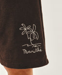 KIDS TERRY SLEEVELESS+PANTS SET-UP IN BROWN image 5
