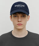 DENIM WASHING REGULAR LOGO BALL CAP IN INDIGO image 5