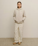 MARITHÉ SPORT HOODED PADDED JACKET IN LIGHT BEIGE image 5