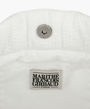CLASSIC LOGO SEERSUCKER PADDING BAG IN OFF WHITE image 5