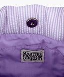 CLASSIC LOGO SEERSUCKER PADDING BAG IN PURPLE image 5