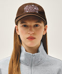 FLOWER CLASSIC LOGO CAP IN BROWN image 5