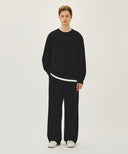 EMBO CLASSIC LOGO SWEATSHIRT IN BLACK image 5