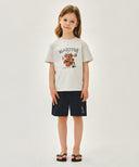 KIDS MARINE BEAR REGEN TEE IN OATMEAL image 5