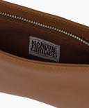 REGULAR LOGO MINI PEANUT BAG IN BROWN image 7