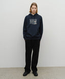 DOODLE CLASSIC BEAR HOODIE IN NAVY image 5
