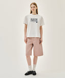 STAMP CLASSIC LOGO TEE IN WHITE image 5