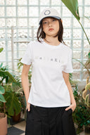 STICKER GRAPHIC LOGO TOP IN WHITE image 11