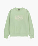 CLASSIC LOGO EMBROIDERY SWEATSHIRT IN LIGHT GREEN image 6