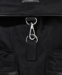 CLASSIC LOGO BIG BACKPACK IN BLACK image 6