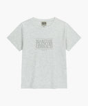 W CLASSIC LOGO TEE IN CREAM image 6