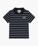 KIDS SMALL CLASSIC LOGO PK TEE IN NAVY image 6