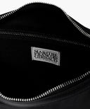CLASSIC LOGO ROUND SHOULDER BAG IN BLACK image 6