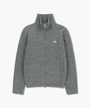 MARITHÉ SPORT COLOR BLOCK KNIT ZIP-UP IN GRAY image 6