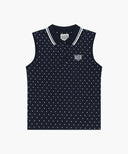 W SMALL CLASSIC LOGO PK COLLAR SLEEVELESS IN DOT image 6