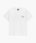 VINTAGE LOGO TYPO TEE IN WHITE image 6