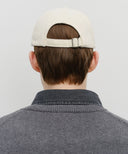 VINTAGE BASEBALL GRAPHIC CAP IN IVORY image 6