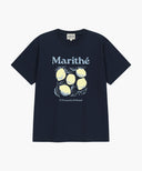 AEROCOOL LEMON GRAPHIC TEE IN NAVY image 6