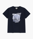 AEROCOOL VACANCE GRAPHIC TEE IN DARK NAVY image 6
