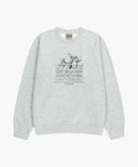 LEMON CLASSIC LOGO SWEATSHIRT IN LIGHT HEATHER GREY image 6