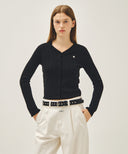 W EYELET BUCKLE BELT IN BLACK image 6