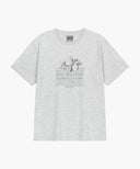 AEROCOOL LEMON CLASSIC LOGO TEE IN LIGHT HEATHER GREY image 6
