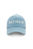 APPLIQUE FELT LOGO BALL CAP IN LIGHT BLUE image 5