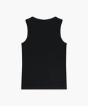 W RIBBON CLASSIC LOGO SLEEVELESS IN BLACK image 7