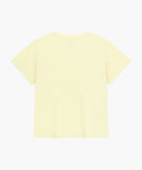 W BASIC TEE IN LIGHT YELLOW image 7