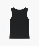 W REGULAR LOGO SLEEVELESS IN BLACK image 7