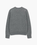 ARGYLE JQD KNIT PULLOVER IN HEATHER GREY image 7