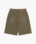M BERMUDA DENIM PANTS IN BROWN image 7