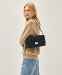 CLASSIC LOGO NYLON BOX BAG IN BLACK image 7