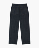 M SELVAGE DENIM PANTS IN INDIGO image 7