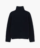 MARITHÉ SPORT COLOR BLOCK KNIT ZIP-UP IN NAVY image 7
