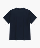AEROCOOL SMALL CLASSIC LOGO TEE IN NAVY image 7