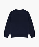 KIDS CITRON KNIT PULLOVER IN NAVY image 7