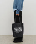 CLASSIC LOGO DENIM ECO BAG IN BLUE image 13