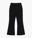 W LACE POINT BOOTS CUT SWEAT PANTS IN BLACK image 13