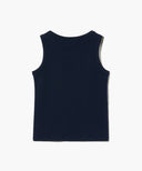 W BASIC SLEEVELESS IN NAVY image 7